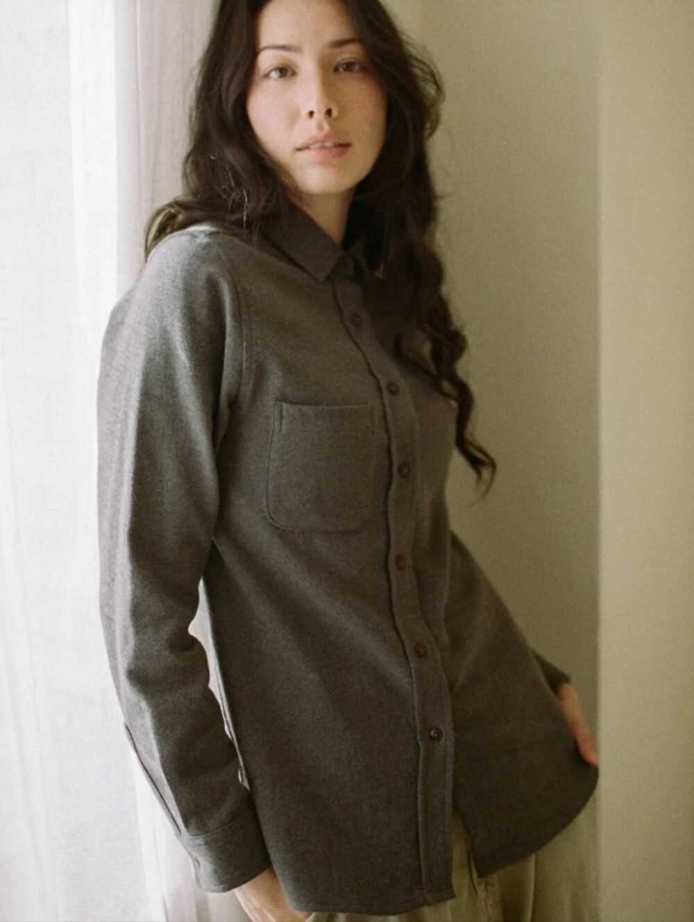 Anian The Studio Shirt Cotton fleece